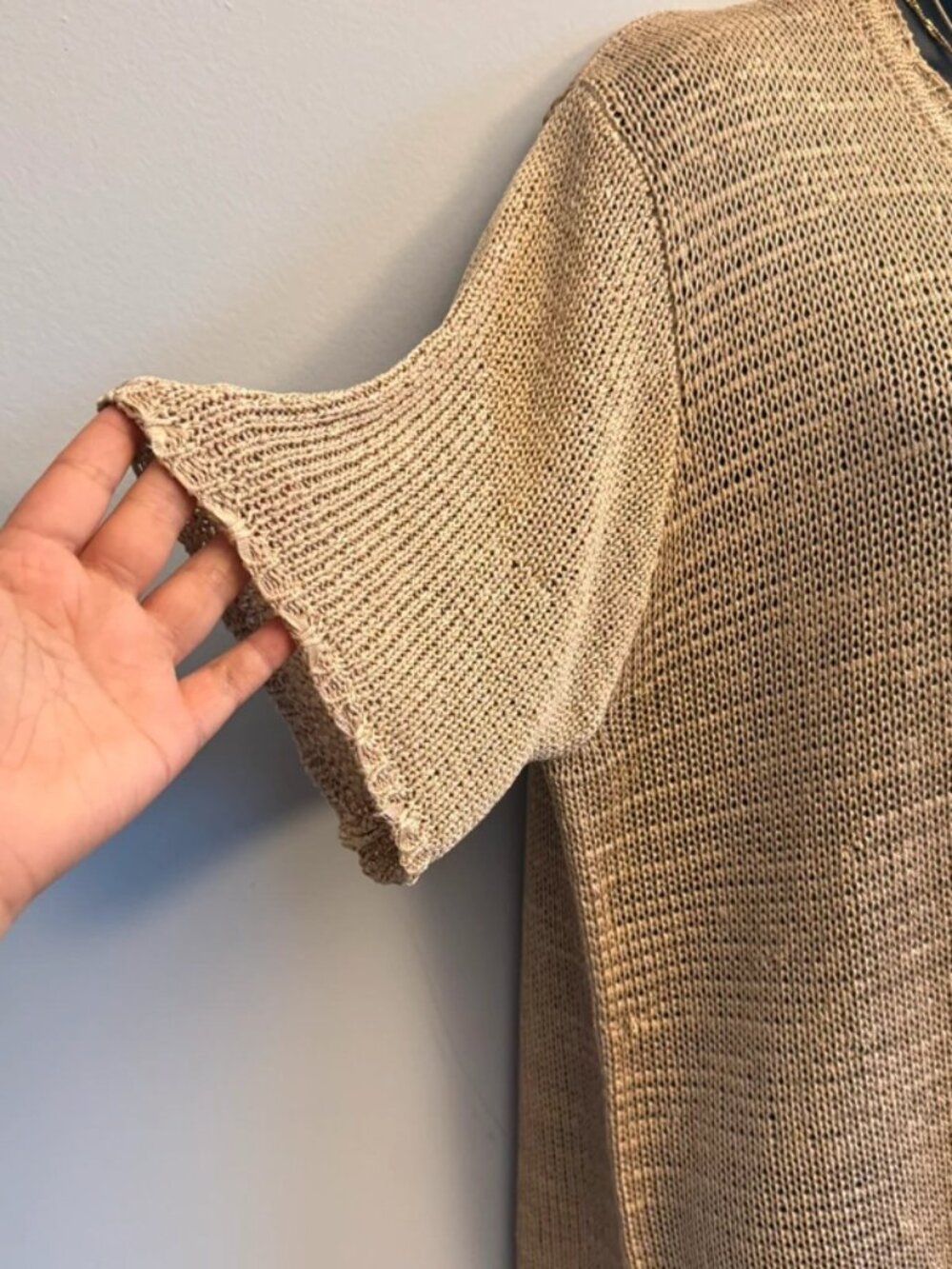 Open Knit Beach Cover-Up - Picture 3 of 5
